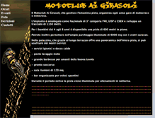 Tablet Screenshot of motoclubgirasoli.it